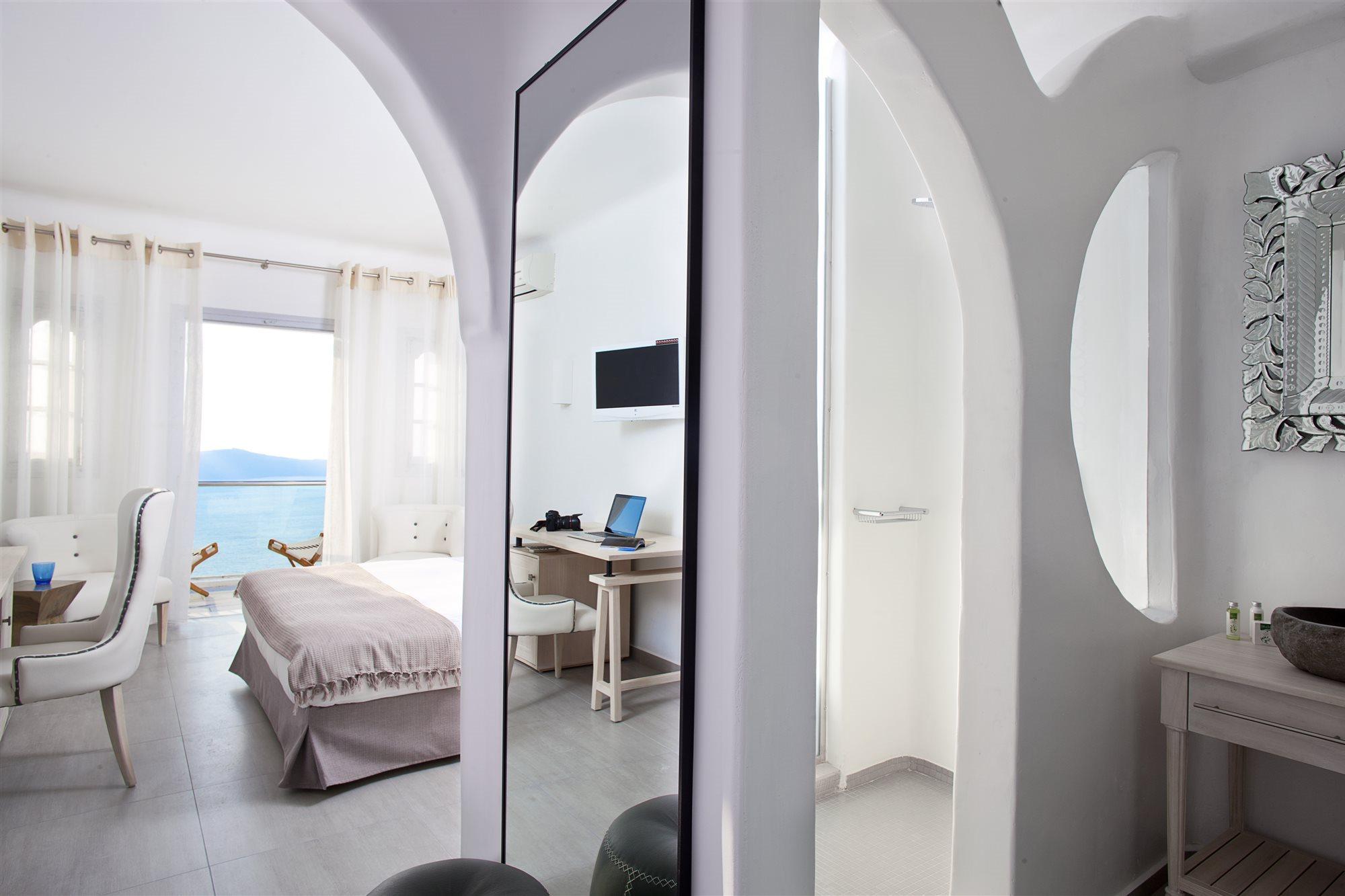 Belvedere Suites Firostefani Bagian luar foto