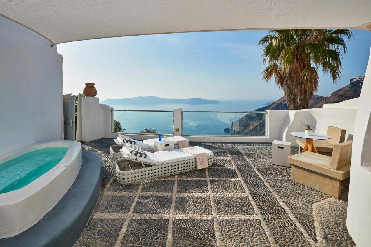 Belvedere Suites Firostefani Bagian luar foto