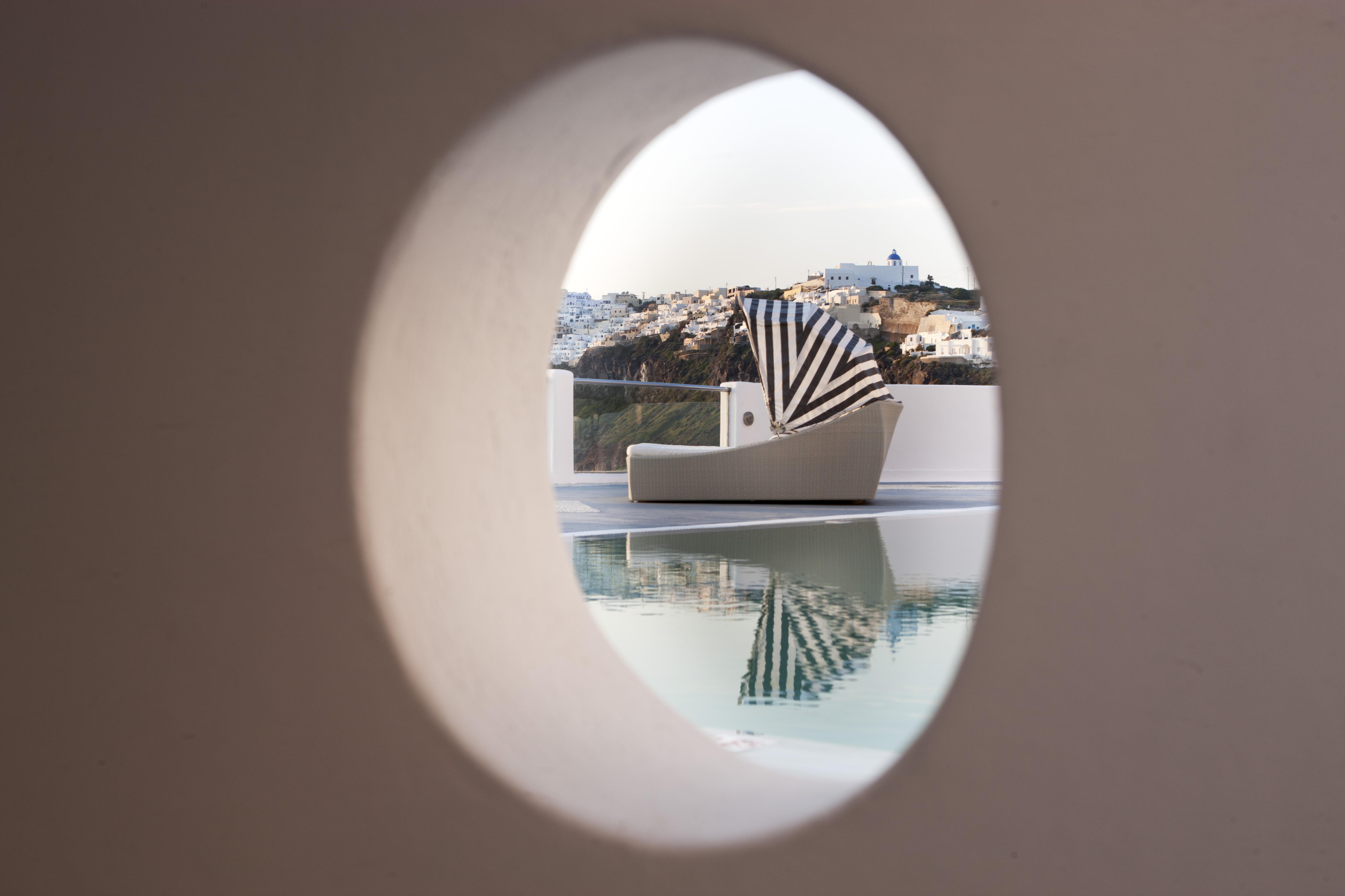 Belvedere Suites Firostefani Bagian luar foto