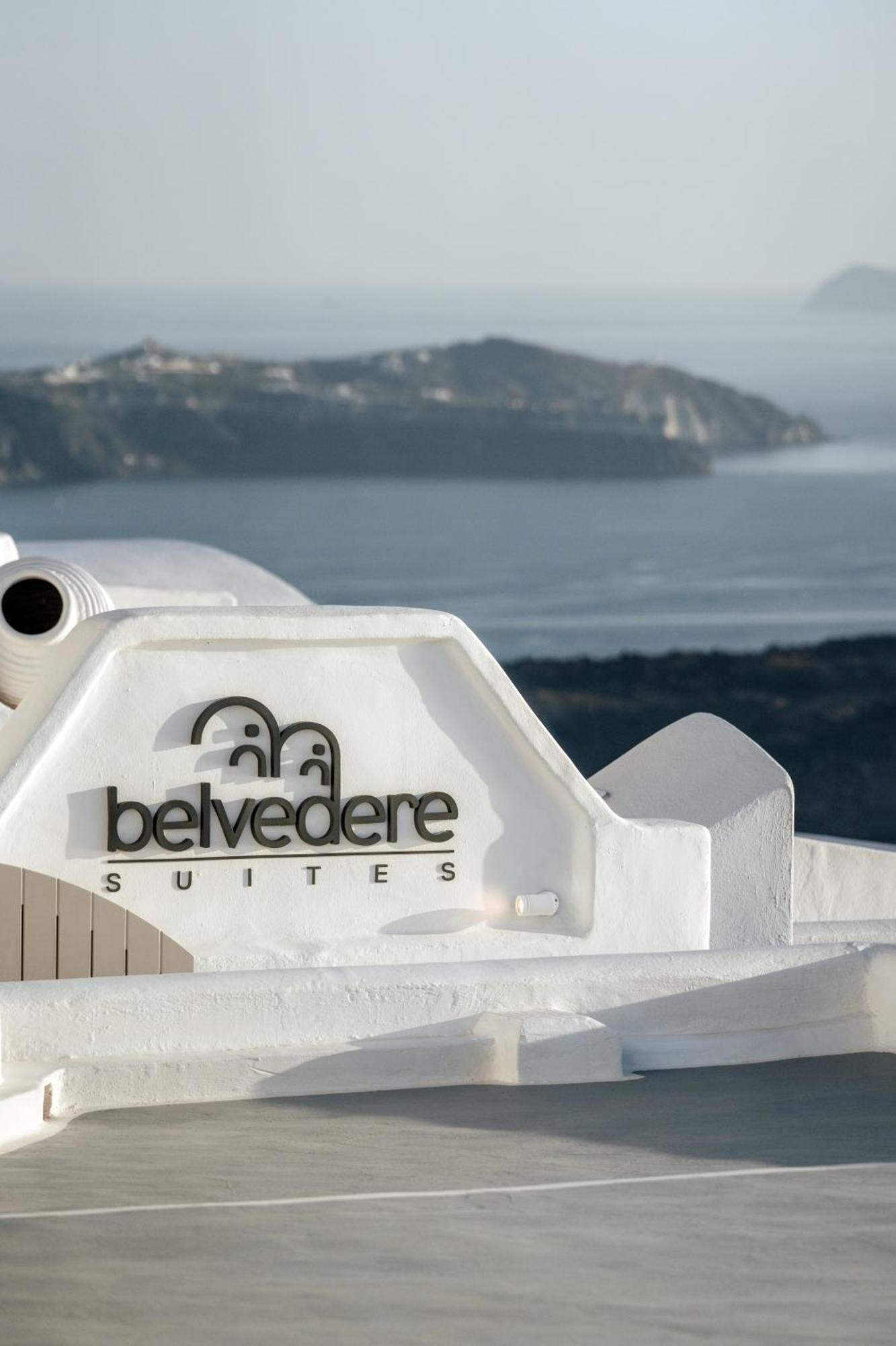 Belvedere Suites Firostefani Bagian luar foto