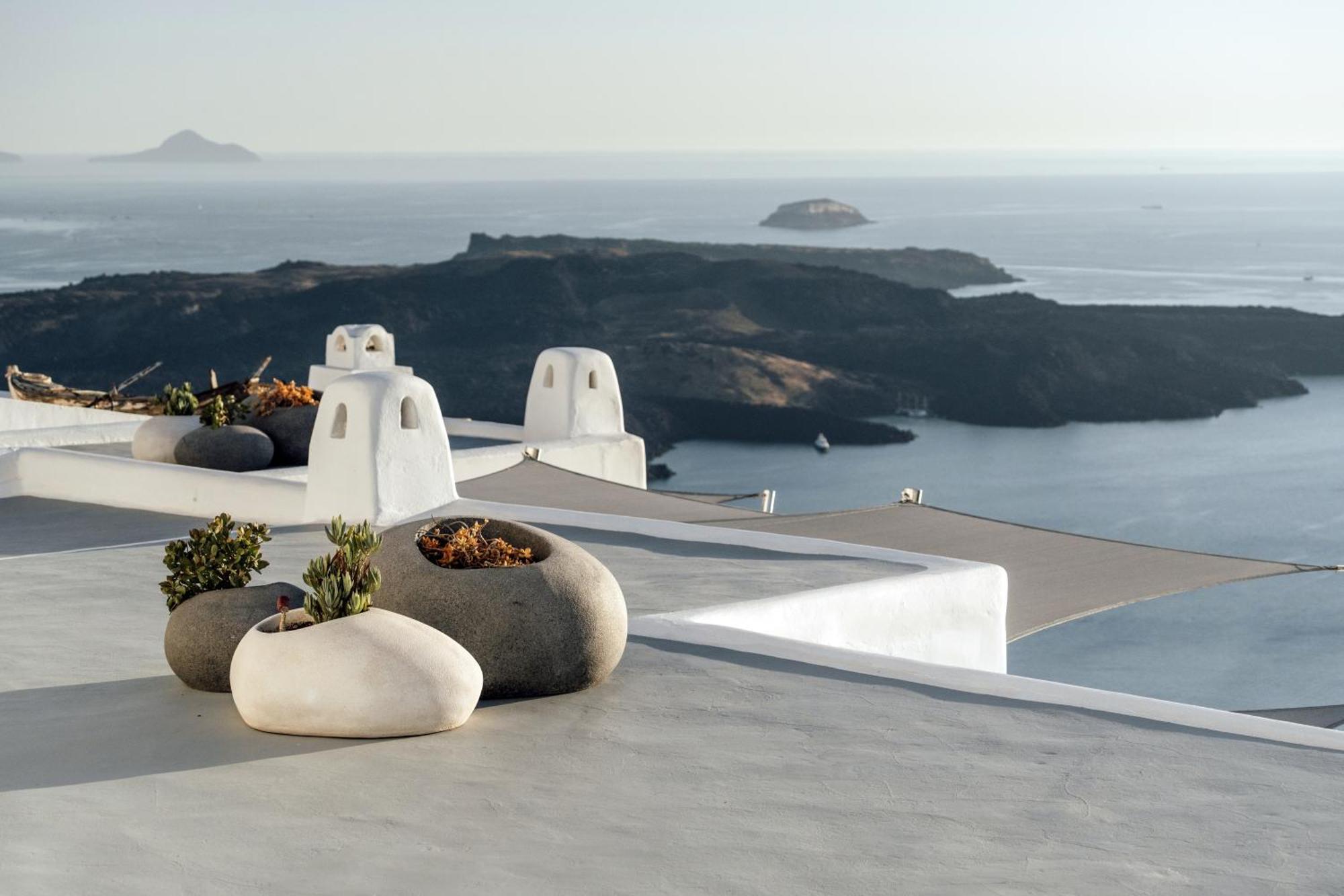 Belvedere Suites Firostefani Bagian luar foto