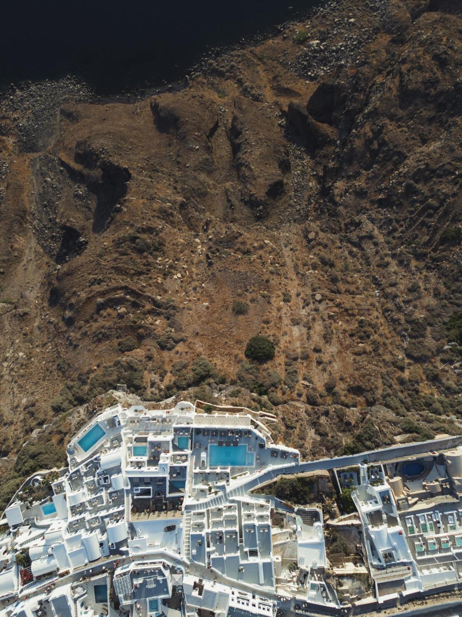 Belvedere Suites Firostefani Bagian luar foto