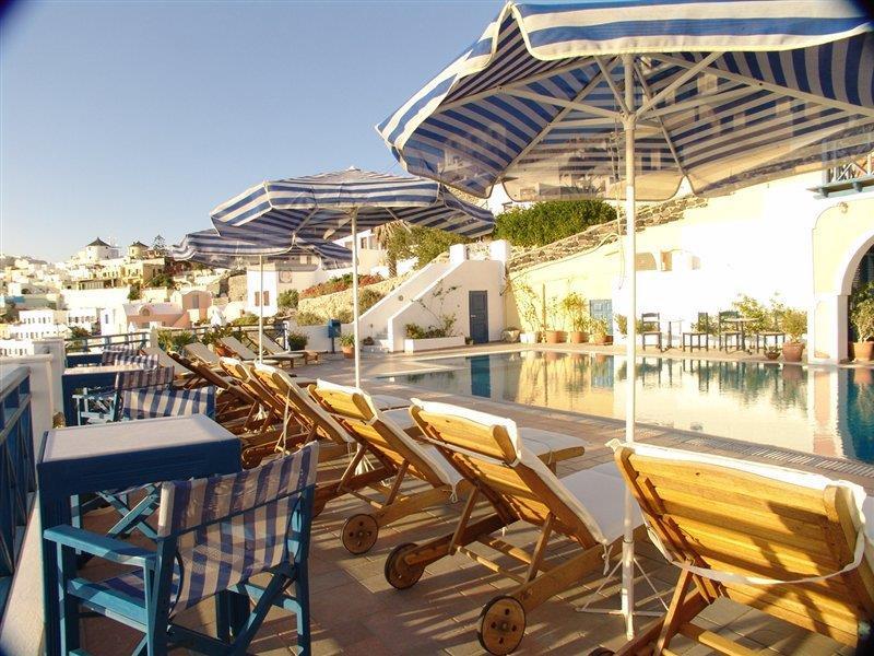 Belvedere Suites Firostefani Bagian luar foto